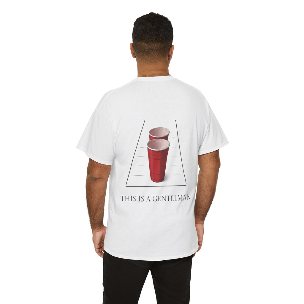 T-Shirt — "This Is A Gentleman" Red Cups Graphic Tee