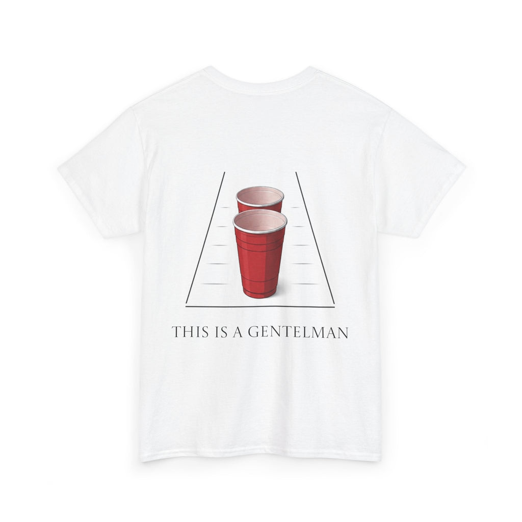 T-Shirt — "This Is A Gentleman" Red Cups Graphic Tee